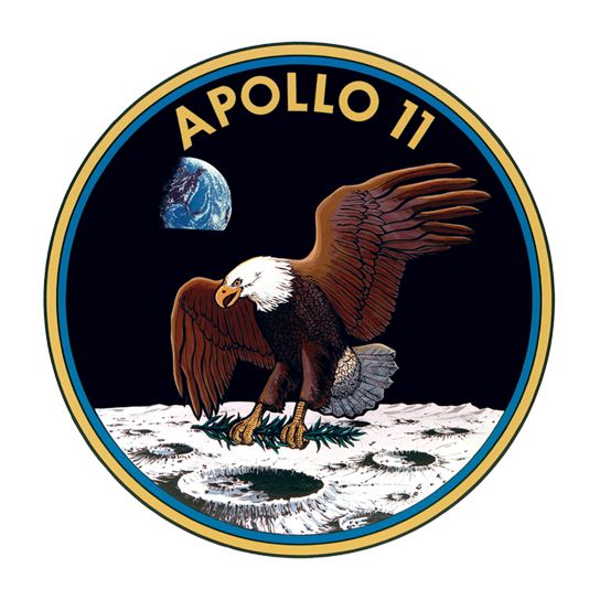 Apollo 11 Design Water Transfer Temporary Tattoo(fake Tattoo) Stickers NO.14088