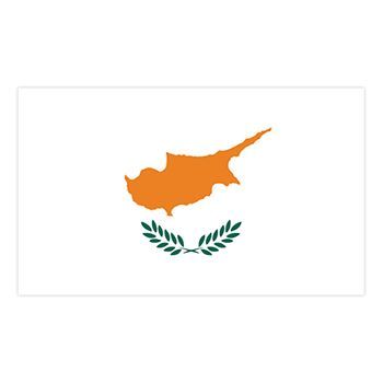 Cyprus Flag Design Water Transfer Temporary Tattoo(fake Tattoo) Stickers NO.12748