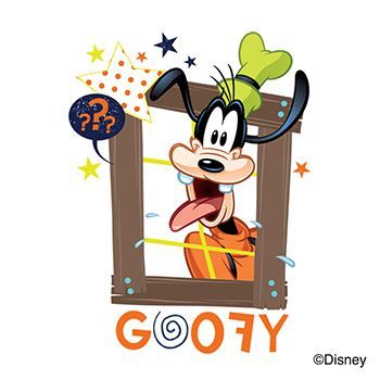 Mickey & Friends: Goofy Design Water Transfer Temporary Tattoo(fake Tattoo) Stickers NO.13968