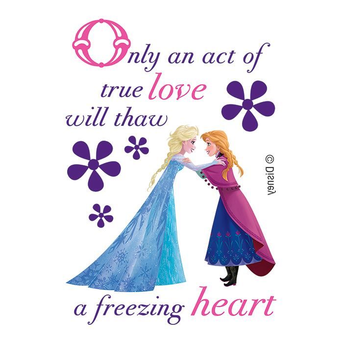 Thaw a Freezing Heart Design Water Transfer Temporary Tattoo(fake Tattoo) Stickers NO.14037