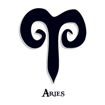 Zodiac: Aries Design Water Transfer Temporary Tattoo(fake Tattoo) Stickers NO.12233