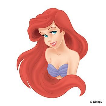 Ariel from Little Mermaid Design Water Transfer Temporary Tattoo(fake Tattoo) Stickers NO.13948
