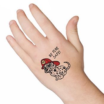 Be Fire Safe Design Water Transfer Temporary Tattoo(fake Tattoo) Stickers NO.12952