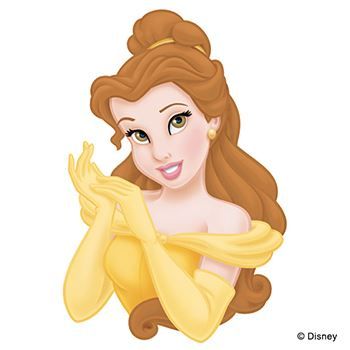 Belle from Beauty and the Beast Design Water Transfer Temporary Tattoo(fake Tattoo) Stickers NO.13969