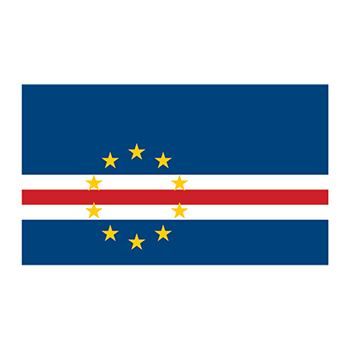Cape Verde Flag Design Water Transfer Temporary Tattoo(fake Tattoo) Stickers NO.12732