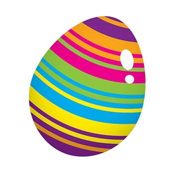 Easter Egg Design Water Transfer Temporary Tattoo(fake Tattoo) Stickers NO.12937