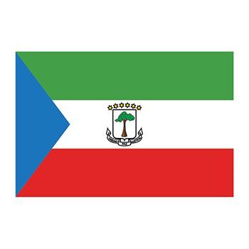 Equatorial Guinea Flag Design Water Transfer Temporary Tattoo(fake Tattoo) Stickers NO.12796