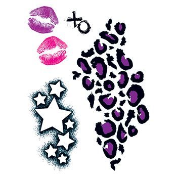 Extremely Chic Fashions Design Water Transfer Temporary Tattoo(fake Tattoo) Stickers NO.12425