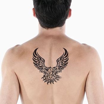 Large Tribal Eagle Design Water Transfer Temporary Tattoo(fake Tattoo) Stickers NO.12659