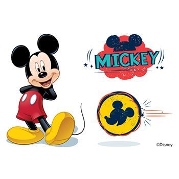 Mickey Mouses Design Water Transfer Temporary Tattoo(fake Tattoo) Stickers NO.13986
