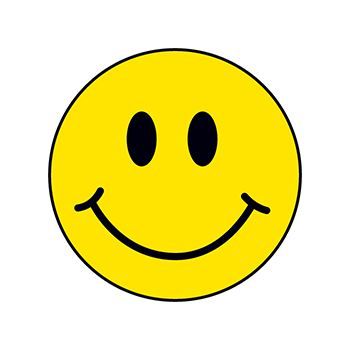 Smiley Face Design Water Transfer Temporary Tattoo(fake Tattoo) Stickers NO.13060