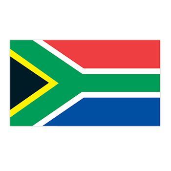 South Africa Flag Design Water Transfer Temporary Tattoo(fake Tattoo) Stickers NO.12770