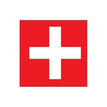 Switzerland Flag Design Water Transfer Temporary Tattoo(fake Tattoo) Stickers NO.12750