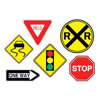 Traffic Signs Design Water Transfer Temporary Tattoo(fake Tattoo) Stickers NO.13119
