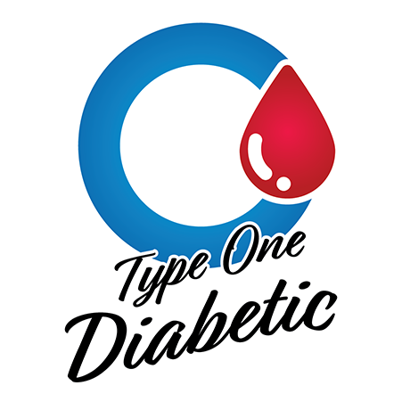 Type 1 Diabetic Blue Circle Design Water Transfer Temporary Tattoo(fake Tattoo) Stickers NO.12693
