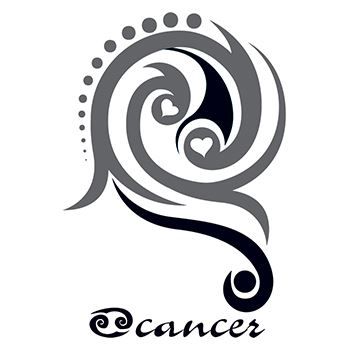 Zodiac: Cancer Design Design Water Transfer Temporary Tattoo(fake Tattoo) Stickers NO.12254