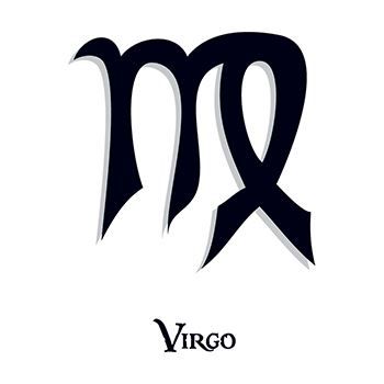 Zodiac: Virgo Design Water Transfer Temporary Tattoo(fake Tattoo) Stickers NO.12230